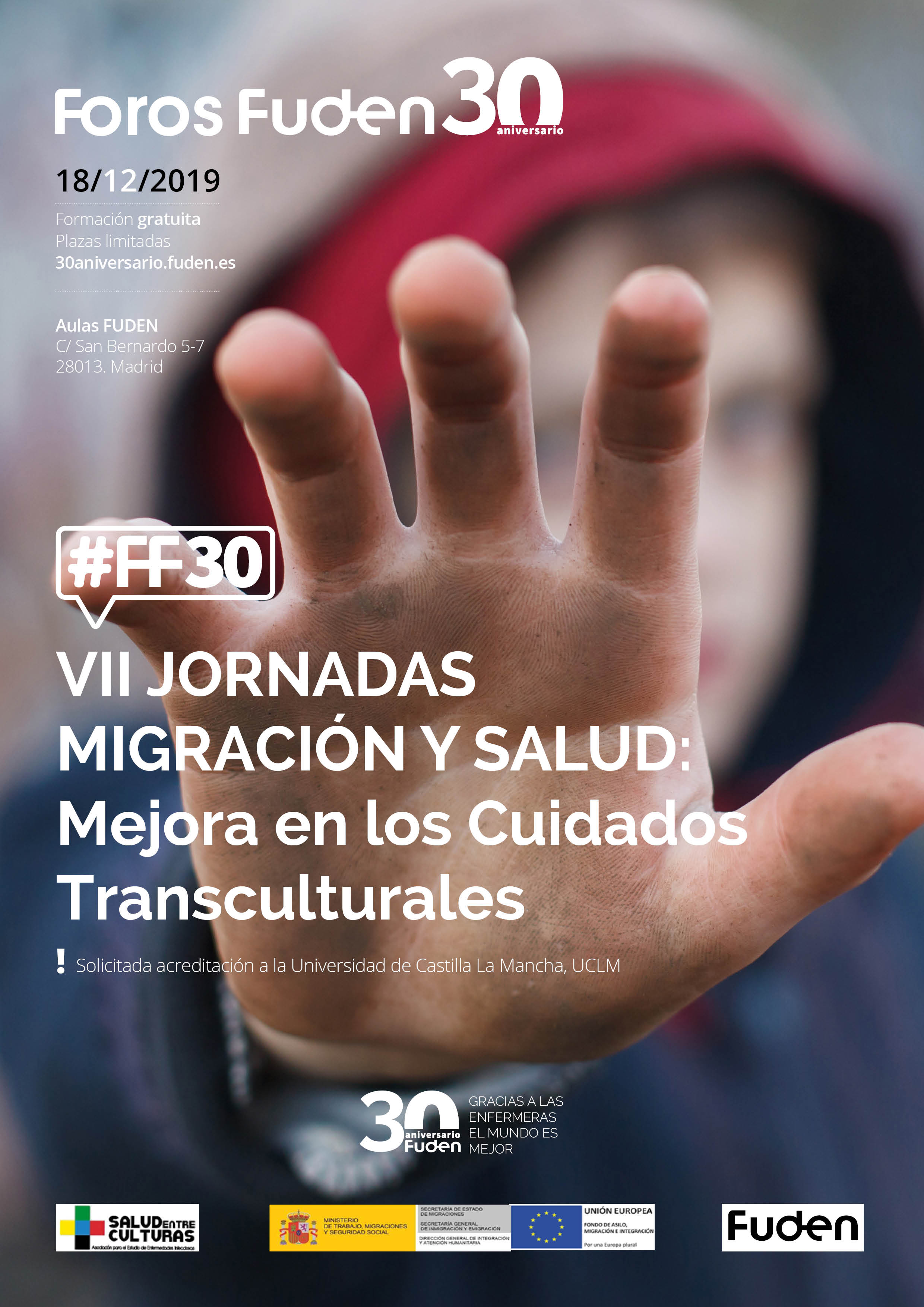 Foro Fuden. VII Jornada migración y salud: mejora en los cuidados transculturales 